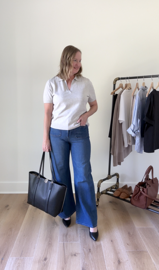 BUSINESS CASUAL OUTFITS WITH COLE HAAN - OUTFIT 2 A