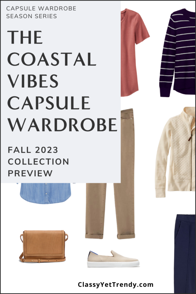 Coastal Vibes Fall 2023 Capsule Wardrobe Sneak Peek