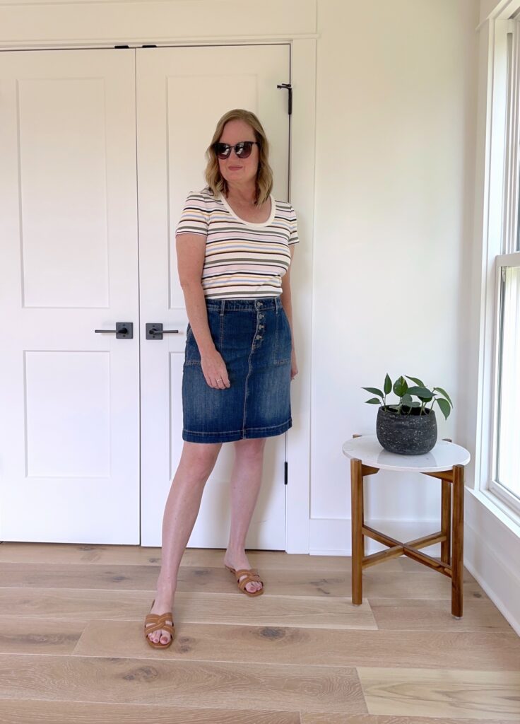 How To Transition An Outfit From Summer To Fall with Talbots - Summer 1