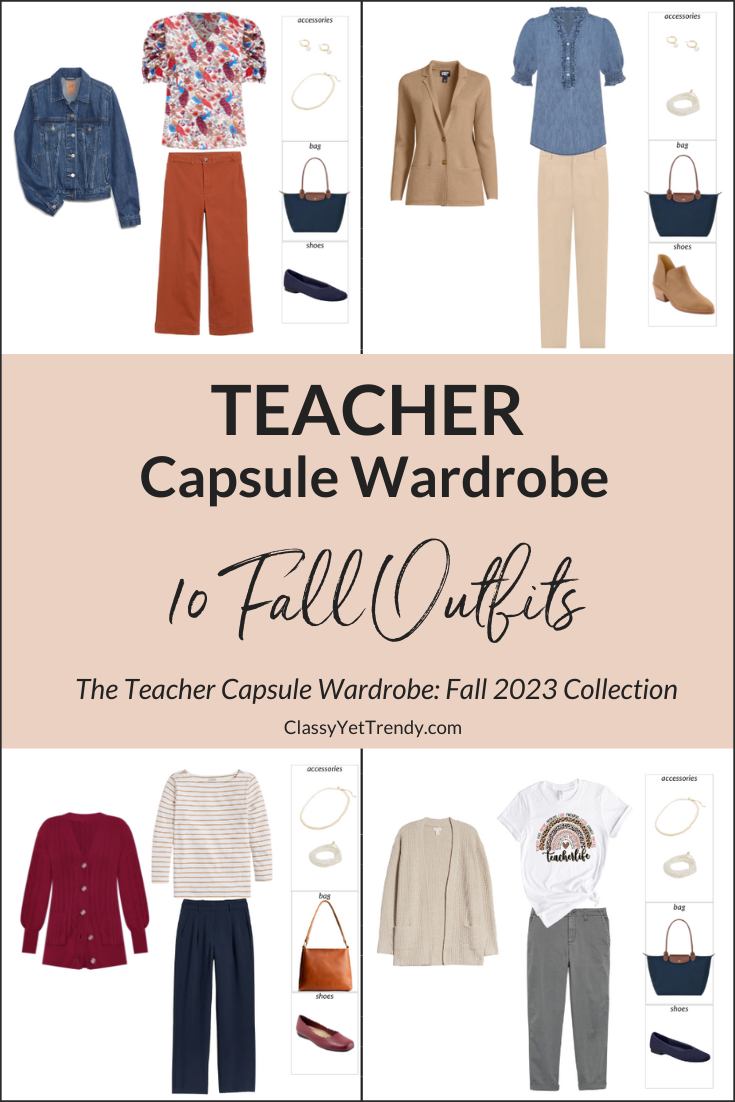 Sneak Peek of the Teacher Fall 2023 Capsule Wardrobe + 10 Outfits
