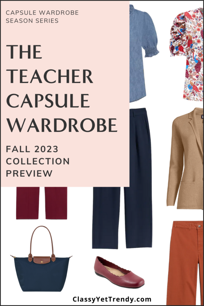 The Teacher Capsule Wardrobe - Summer 2023 Collection