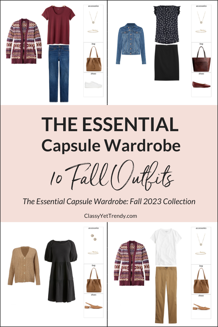 Sneak Peek of the Essential Fall 2023 Capsule Wardrobe + 10 Outfits