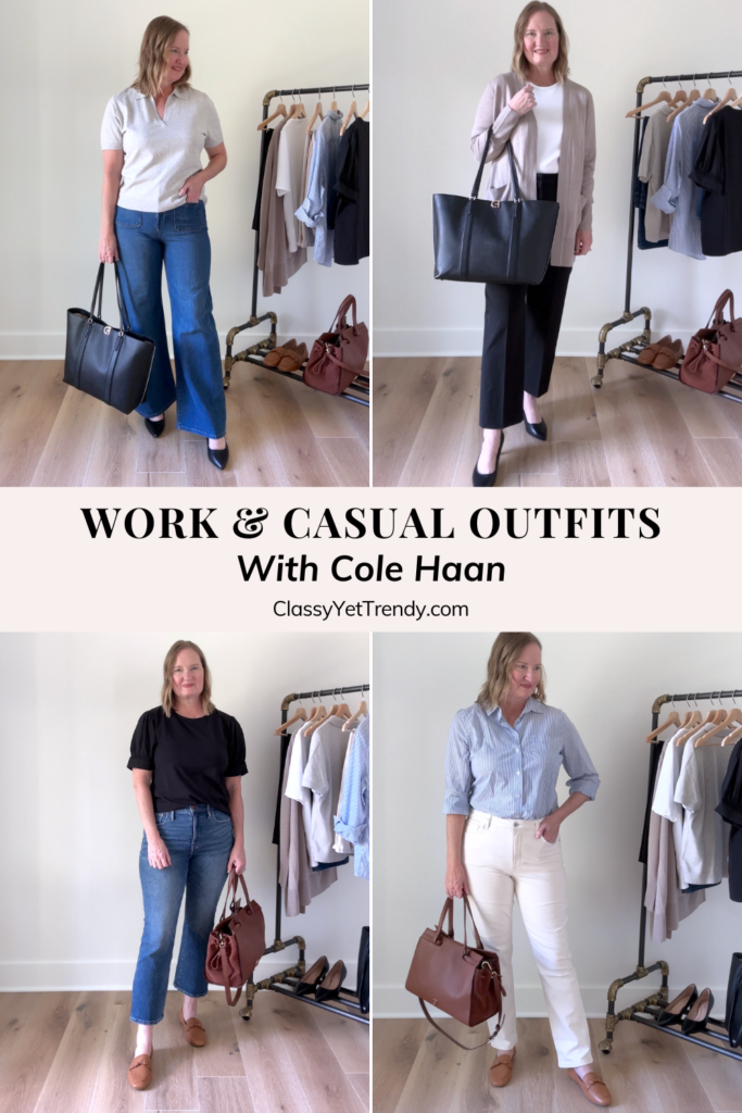 WORK AND CASUAL OUTFITS WITH COLE HAAN