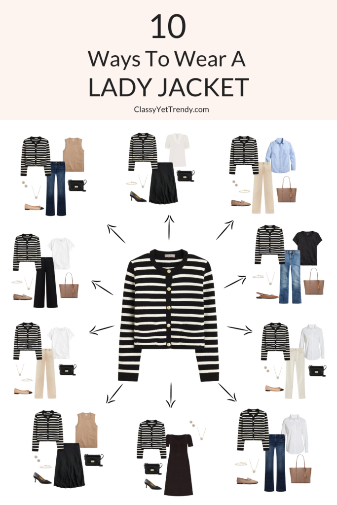 10 WAYS TO WEAR A LADY JACKET