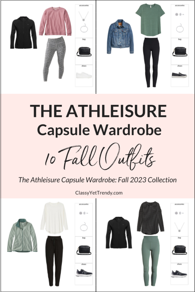 Athleisure Capsule Wardrobe - FALL 2023 Outfits Preview