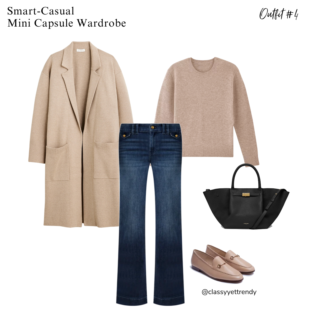 Smart-Casual Fall Mini Capsule Wardrobe - Classy Yet Trendy