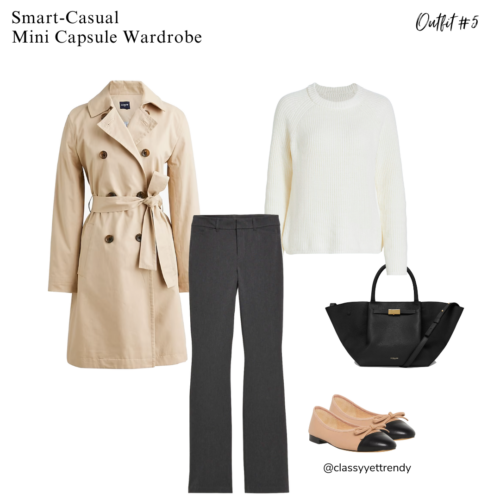 Smart-Casual Fall Mini Capsule Wardrobe