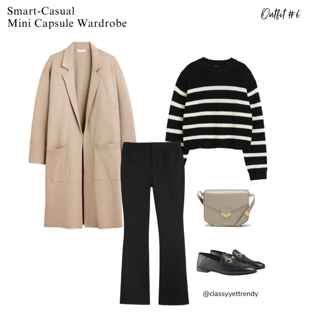 Smart-Casual Fall Mini Capsule Wardrobe