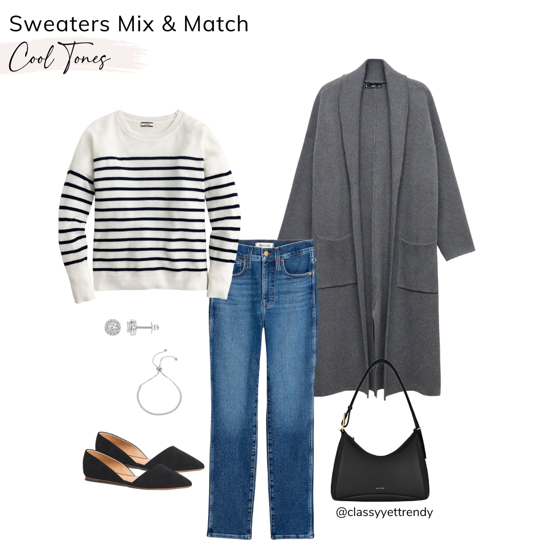 Sweaters Mix & Match: Cool Neutral Tones - Classy Yet Trendy