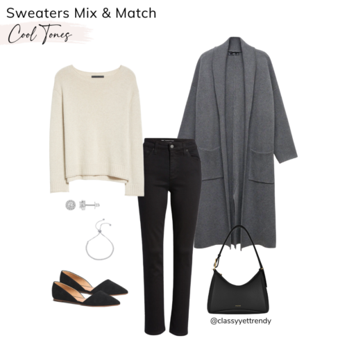 Sweaters Mix & Match: Cool Neutral Tones - Classy Yet Trendy