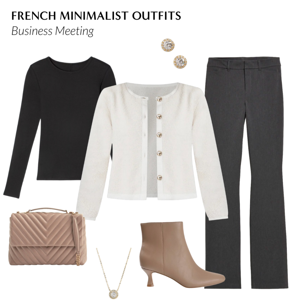 8 FRENCH MINIMALIST WINTER 2023 OUTFITS - outfit 5