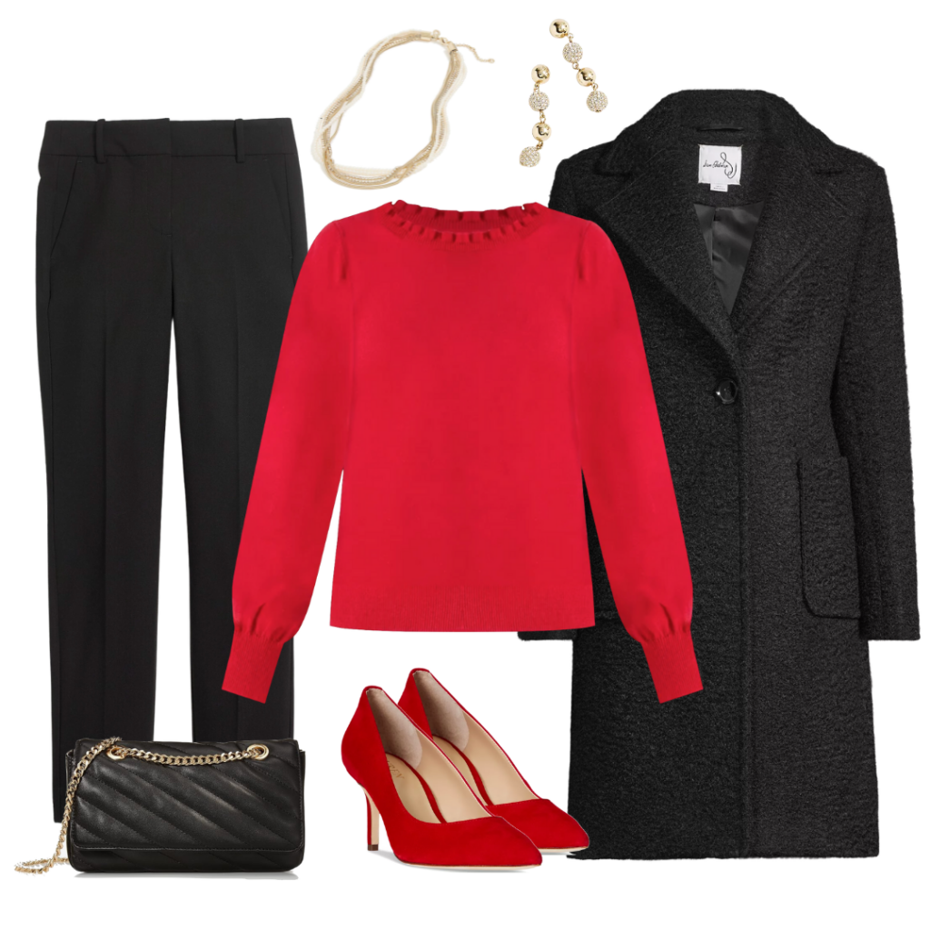 Festive Holiday Capsule Wardrobe: 11 Pieces, 9 Outfits - Classy Yet Trendy
