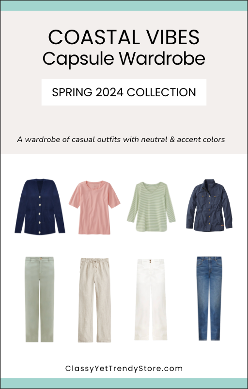 spring travel capsule wardrobe over 50