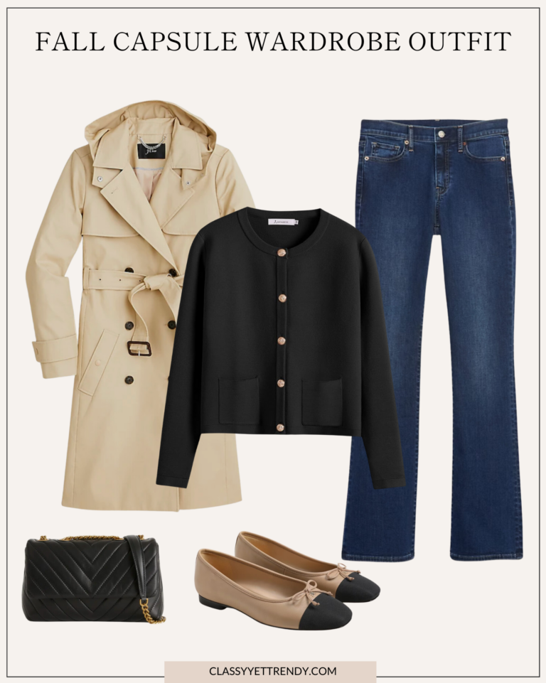 10 Outfits From My Classic Casual Fall 2024 Capsule Wardrobe