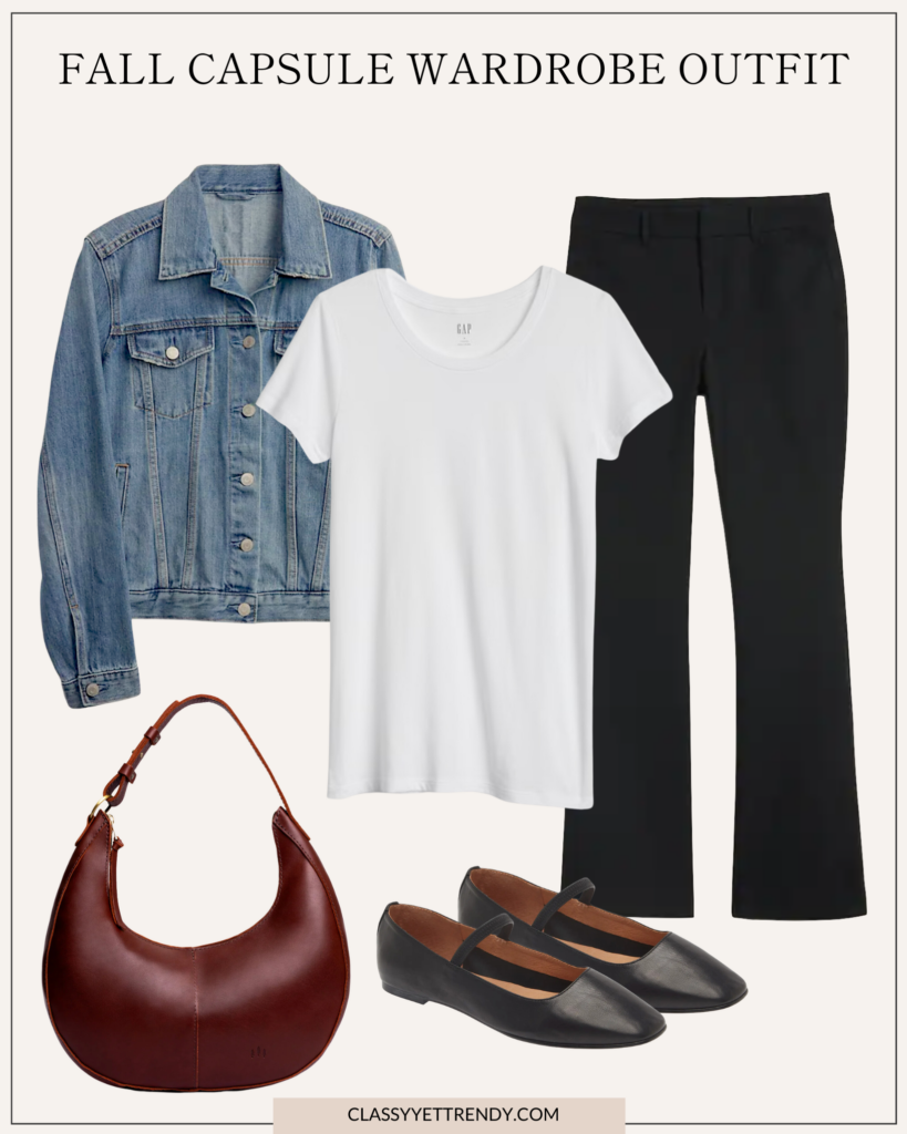 10 OUTFITS FROM MY FALL 2024 CLASSIC CASUAL CAPSULE WARDROBE - OUTFIT 2