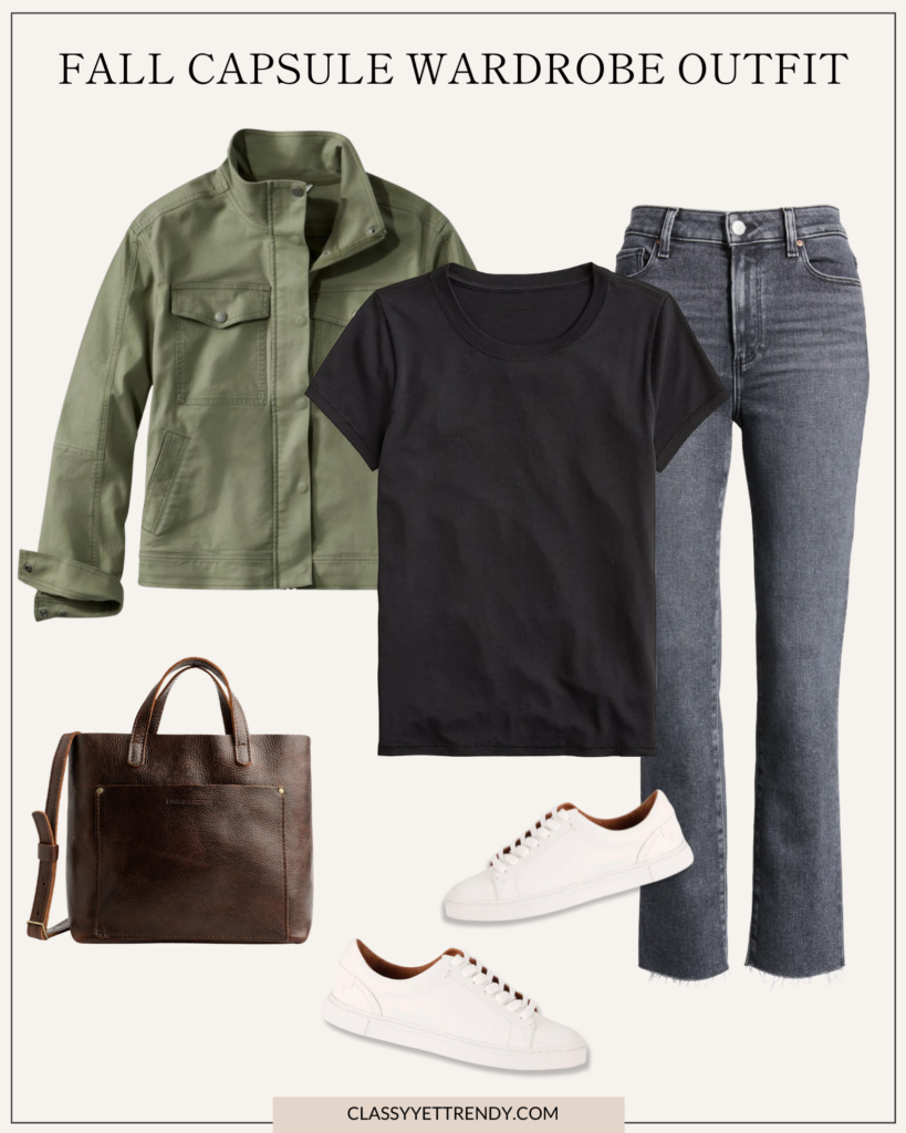 10 OUTFITS FROM MY FALL 2024 CLASSIC CASUAL CAPSULE WARDROBE - OUTFIT 4