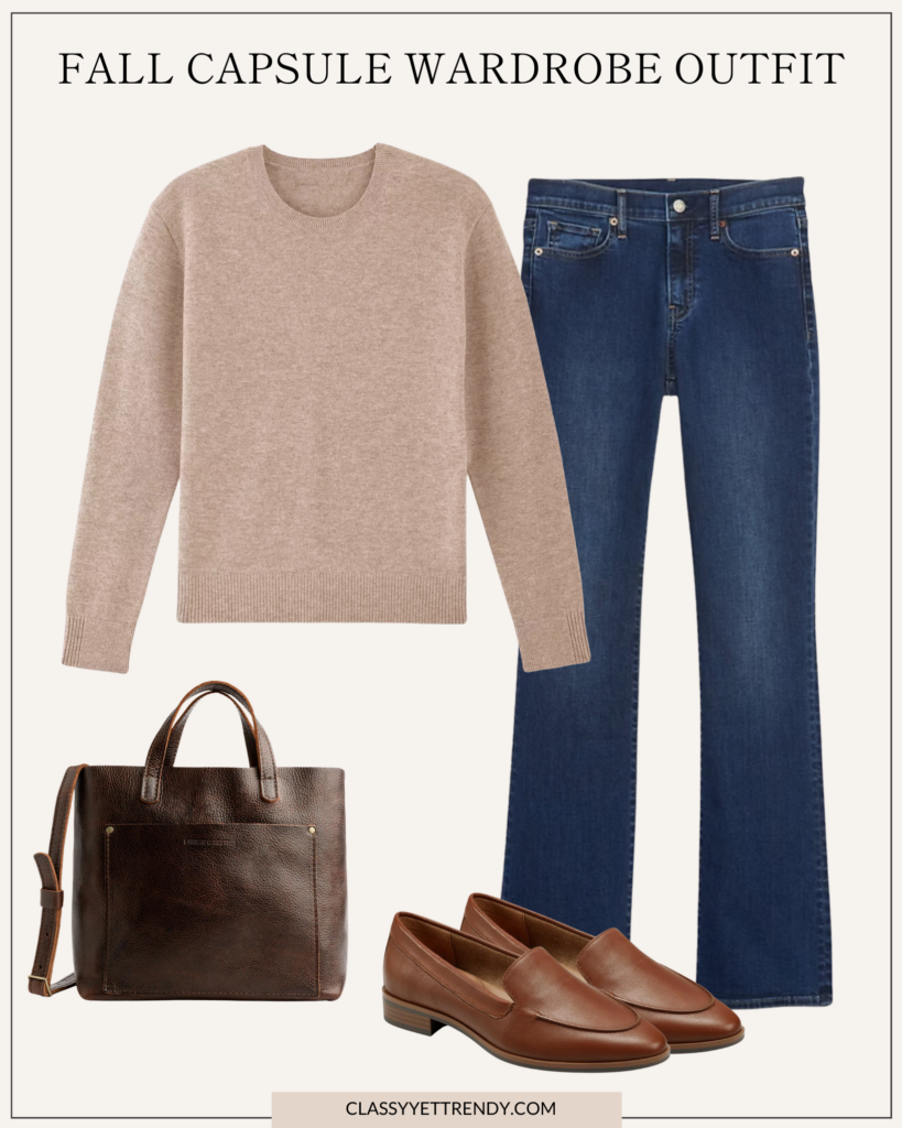 10 OUTFITS FROM MY FALL 2024 CLASSIC CASUAL CAPSULE WARDROBE - OUTFIT 7