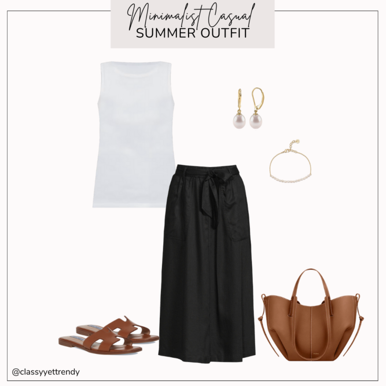 10 Minimalist Casual Summer Outfits For Warm Weather Climates