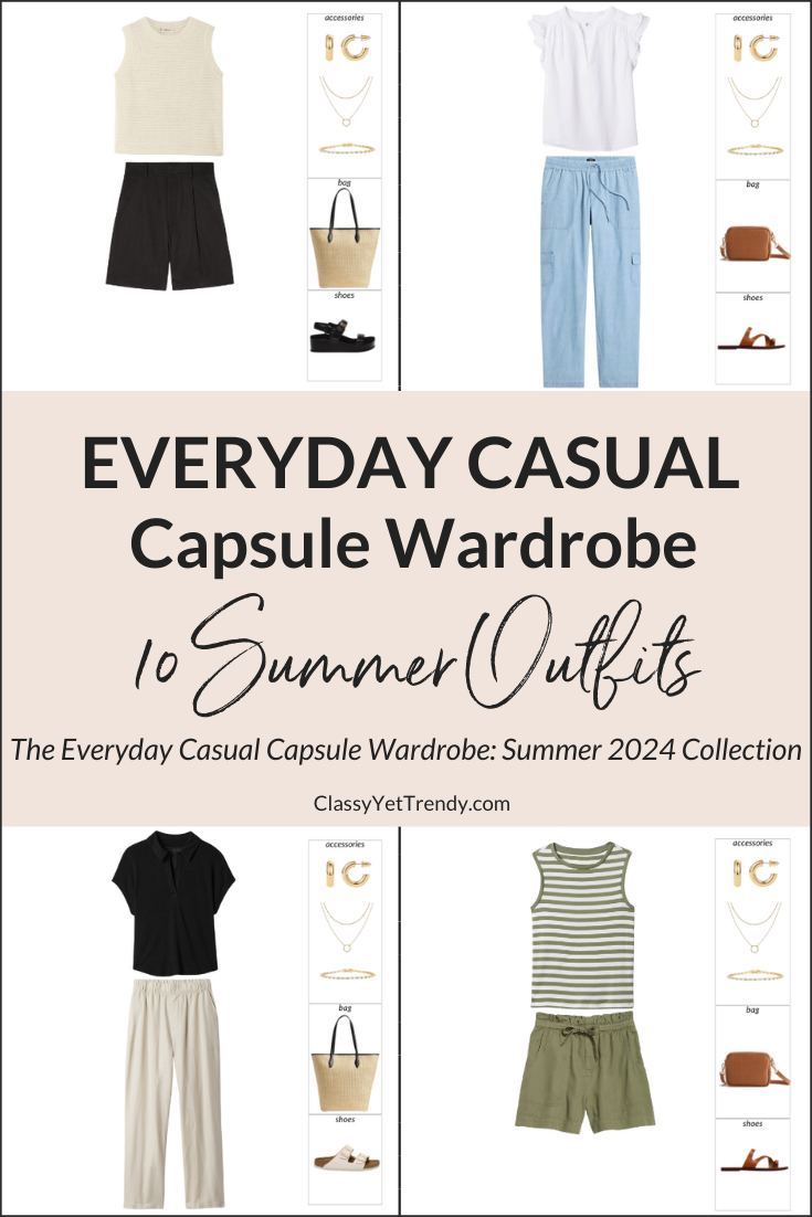 Everyday Casual Capsule Wardrobe Summer 2024 Preview