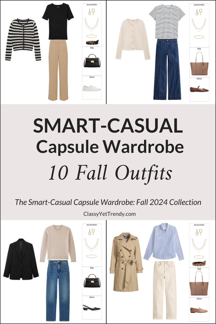 10 Smart-Casual Fall 2024 Outfits: Modern and Minimalist For Work & Everyday