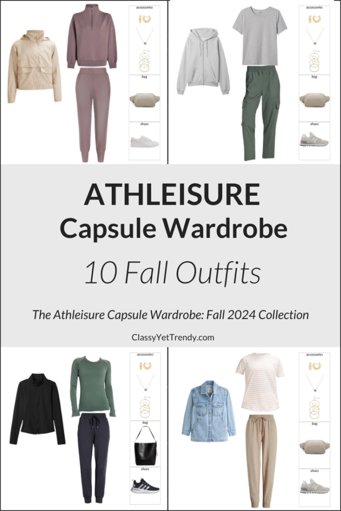 The Athleisure Minimalist Capsule Wardrobe - FALL 2024 Outfits Preview