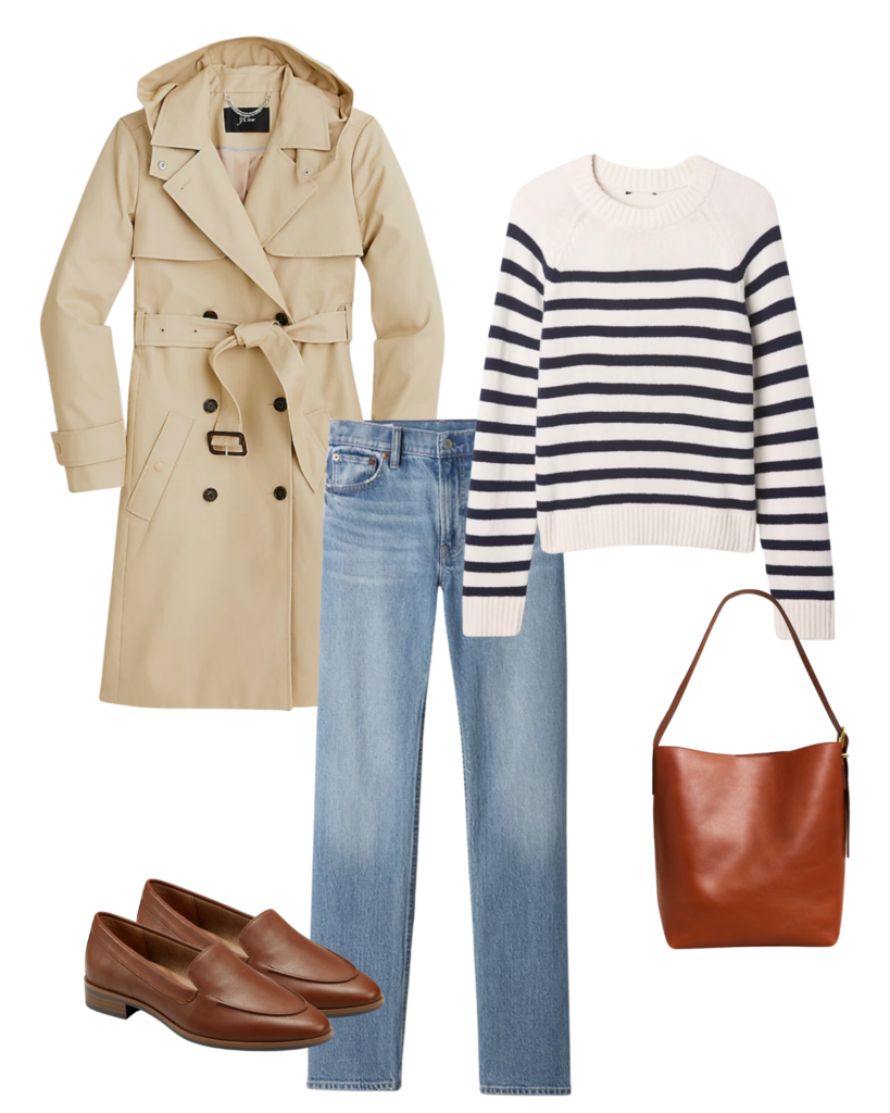 6 WAYS TO WEAR A TRENCH COAT - OUTFIT 2