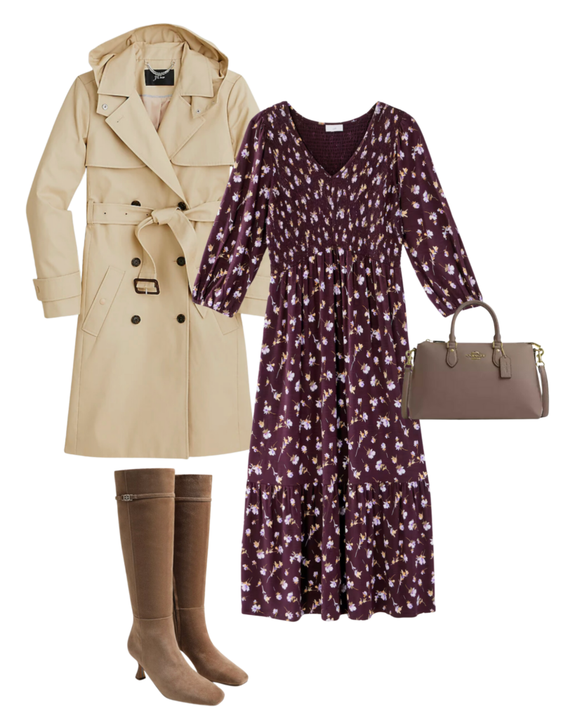 6 WAYS TO WEAR A TRENCH COAT - OUTFIT 3