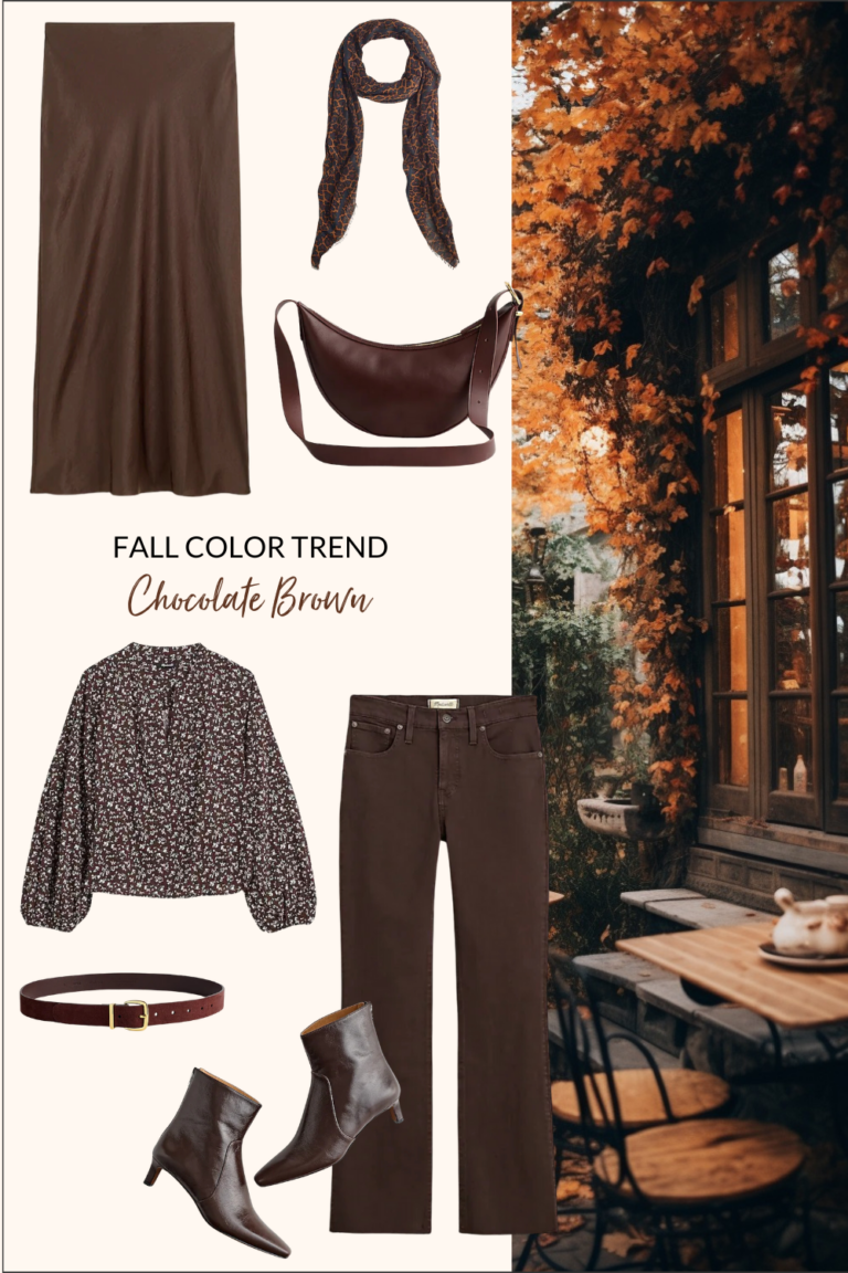 Fall 2024 Color Trend: Chocolate Brown