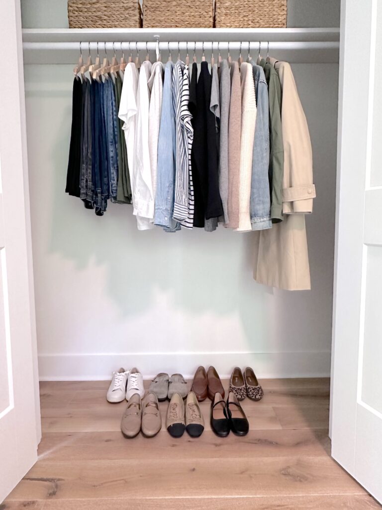 MY FALL 2024 CAPSULE WARDROBE - CLOSET