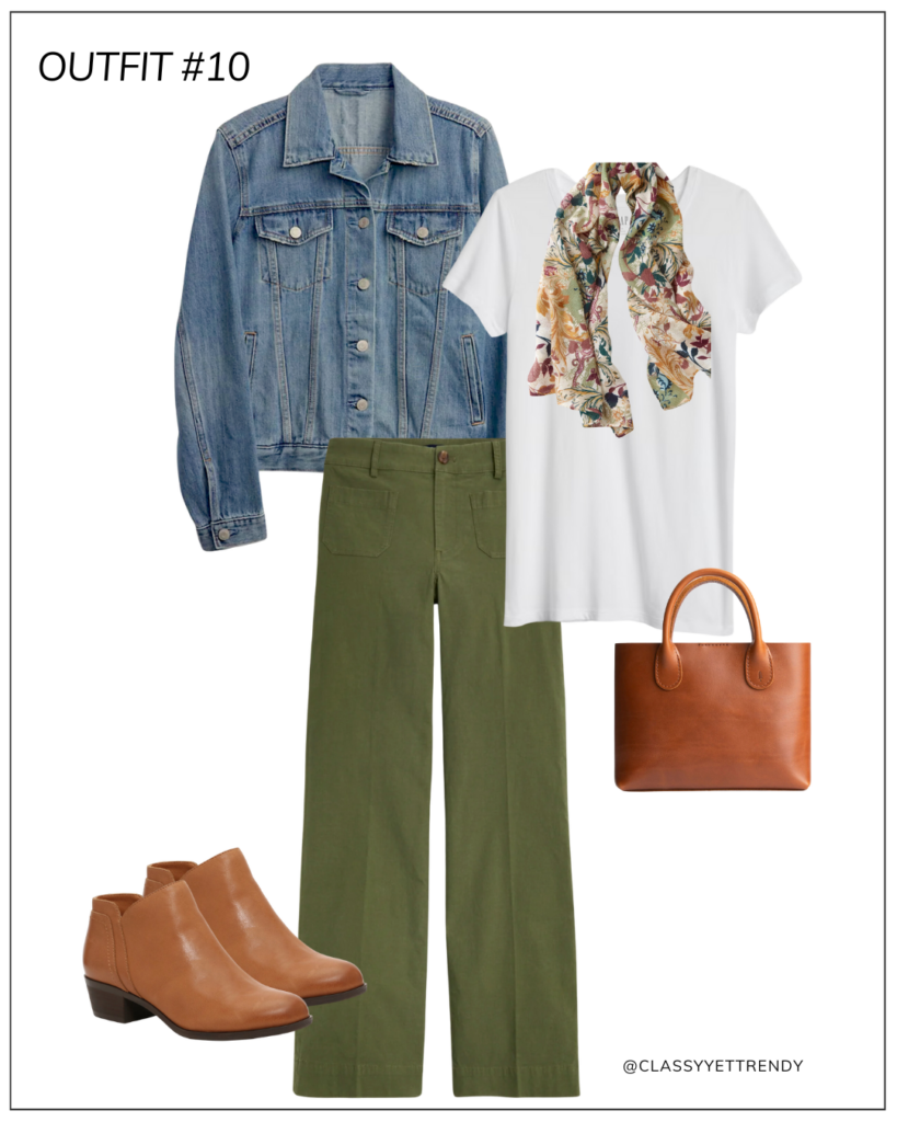 WHAT TO WEAR - AUTUMN COLORS OUTFITS FALL 2024 - OUTFIT 10