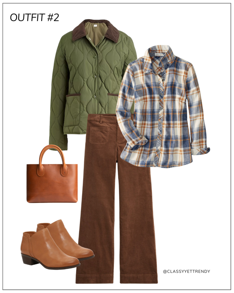 WHAT TO WEAR - AUTUMN COLORS OUTFITS FALL 2024 - OUTFIT 2