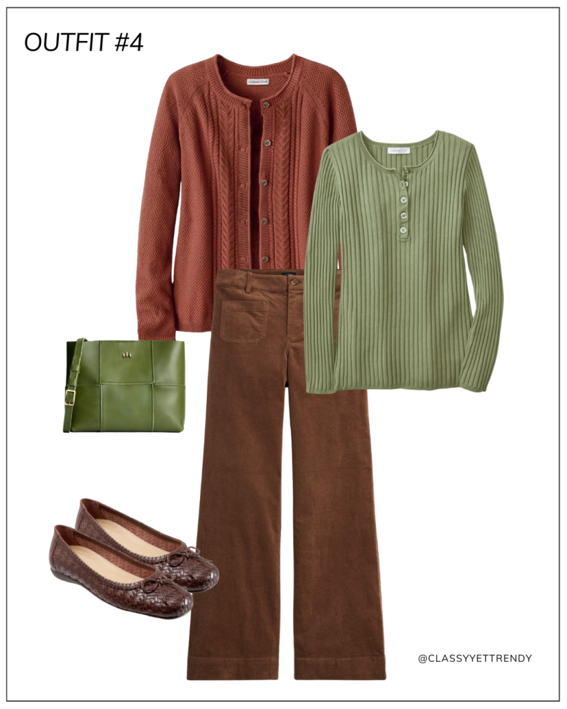 WHAT TO WEAR - AUTUMN COLORS OUTFITS FALL 2024 - OUTFIT 4