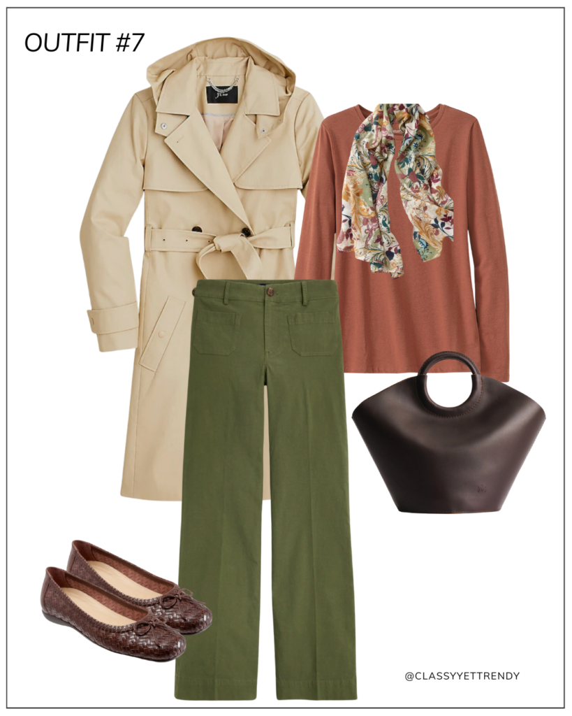 WHAT TO WEAR - AUTUMN COLORS OUTFITS FALL 2024 - OUTFIT 7