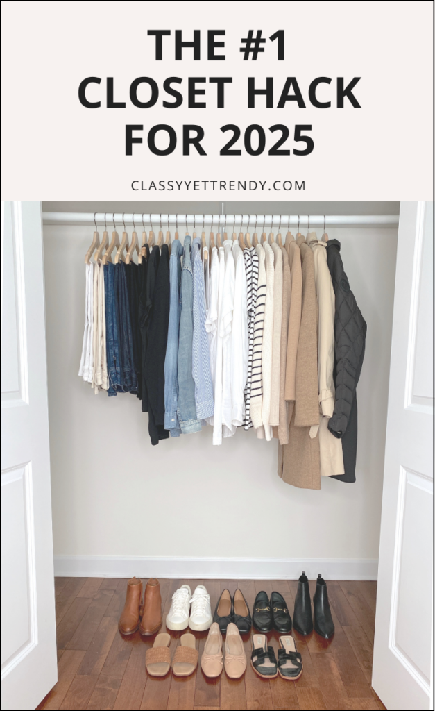 NO. 1 CLOSET HACK FOR 2025 - REBOOT YOUR CLOSET