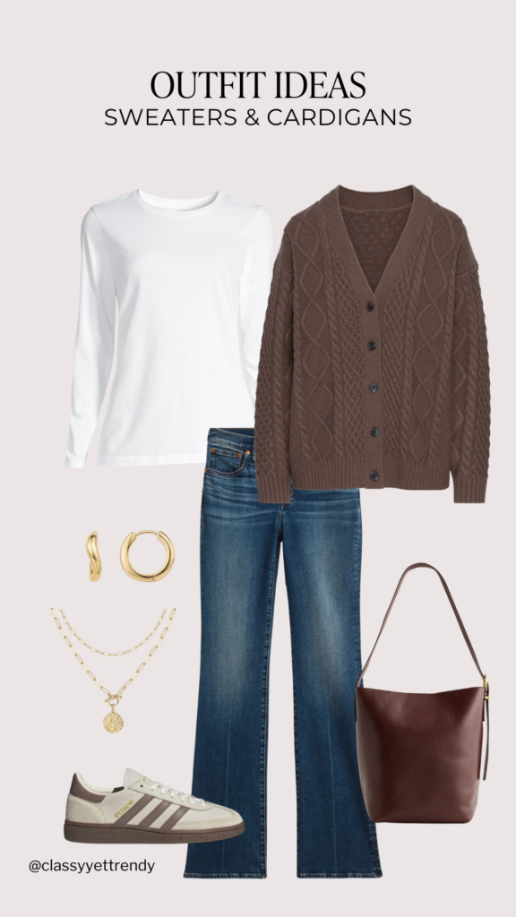 WAYS TO WEAR - SWEATERS AND CARDIGANS - OUTFIT 1