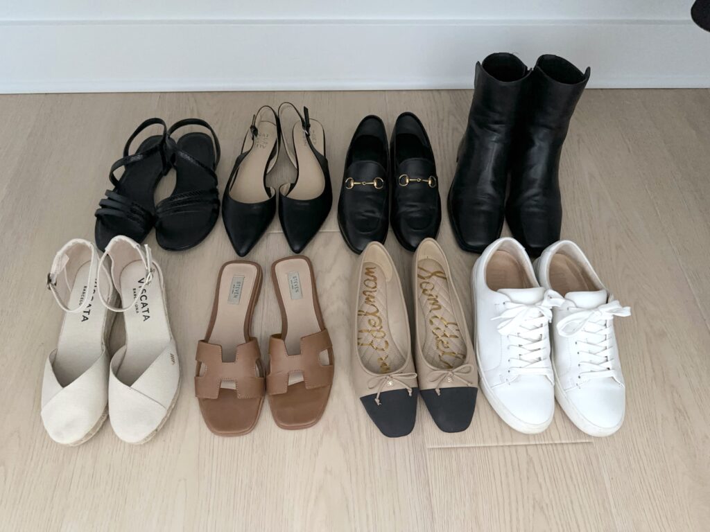 SIMPLIFIED STYLE FRENCH WARDROBE STAPLES - SHOES1