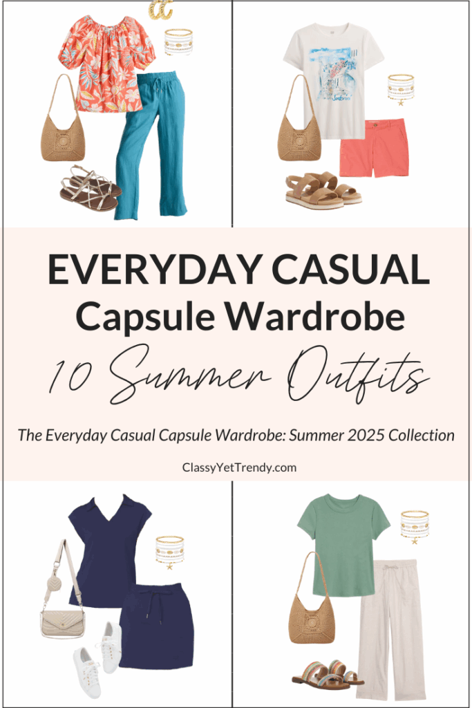 The Everyday Casual Capsule Wardrobe - SUMMER 2025 Outfits Preview