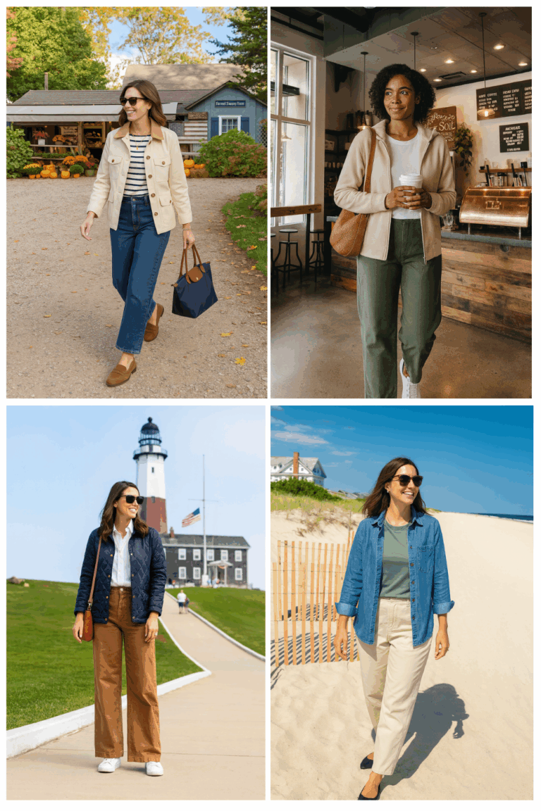 COASTAL VIBES FALL 2025 - STYLED OUTFITS
