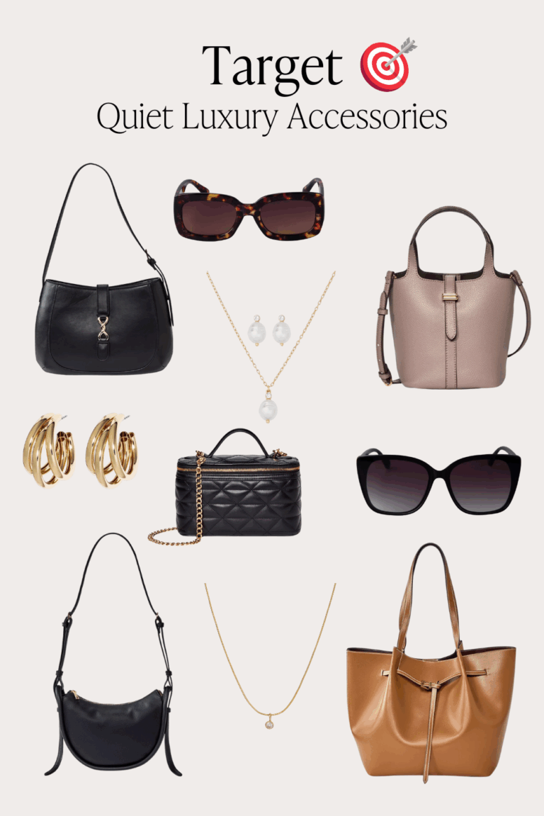 Quiet Luxury Accessories at Target: High End Styles at Budget Prices