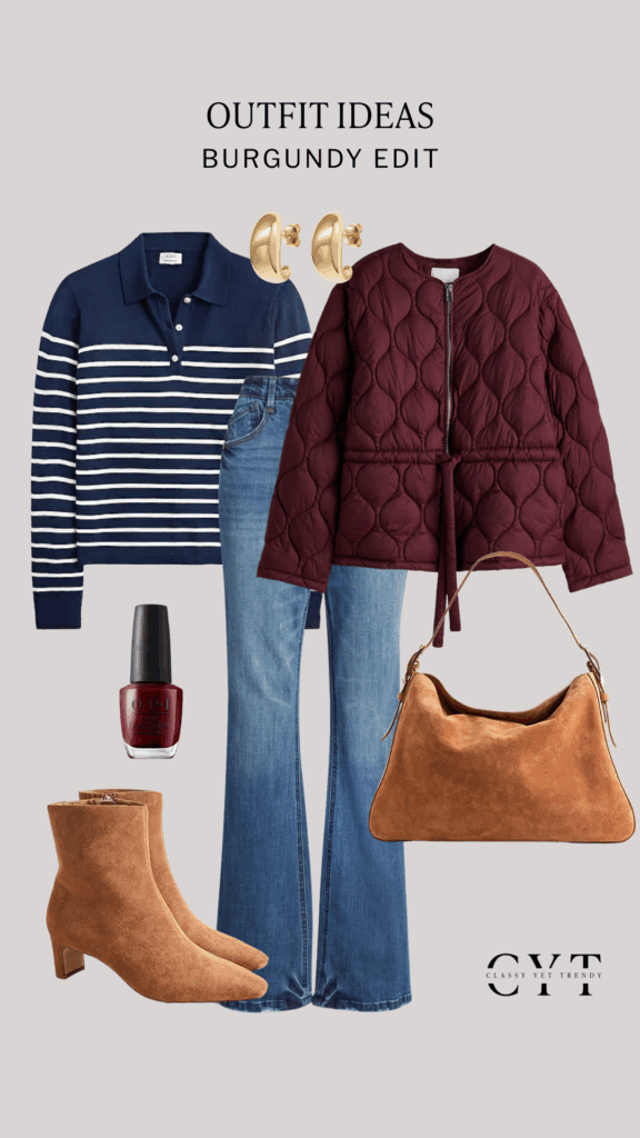 OUTFIT IDEAS - BURGUNDY EDIT - SEP 2025 - 5
