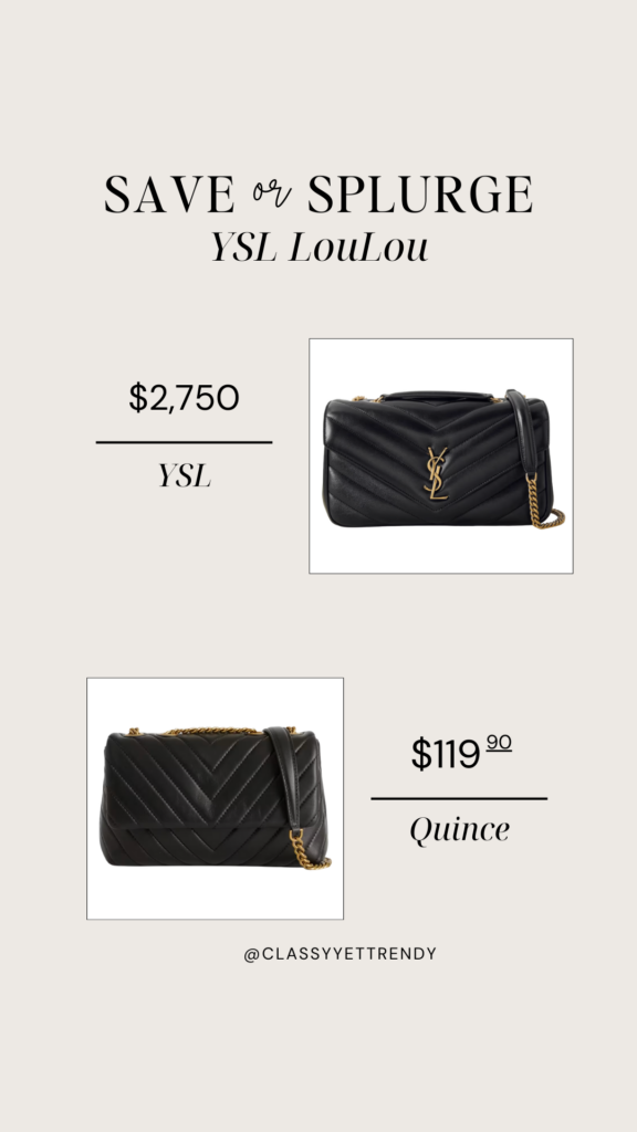 SAVE OR SPLURGE - HANDBAG EDITION - JAN2026 - YSL LOULOU