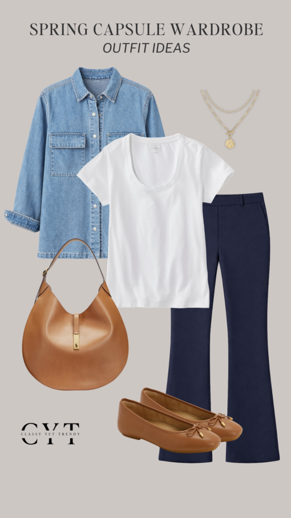 10 OUTFITS - LEANNES SPRING 2026 CAPSULE WARDROBE - OUTFIT 1