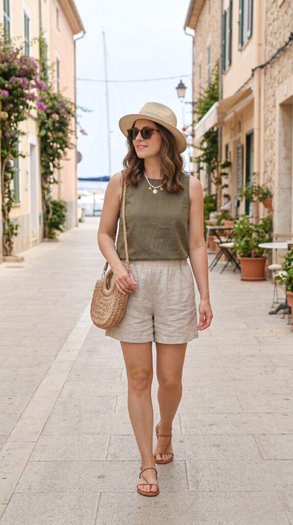 A WEEK OF SUMMER OUTFITS - APR 2026 - OUTFIT 1 MODEL