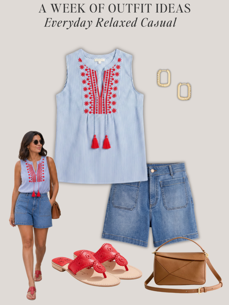 A WEEK OF EVERYDAY RELAXED CASUAL SUMMER OUTFITS - JUNE 2026 - OUTFIT 2