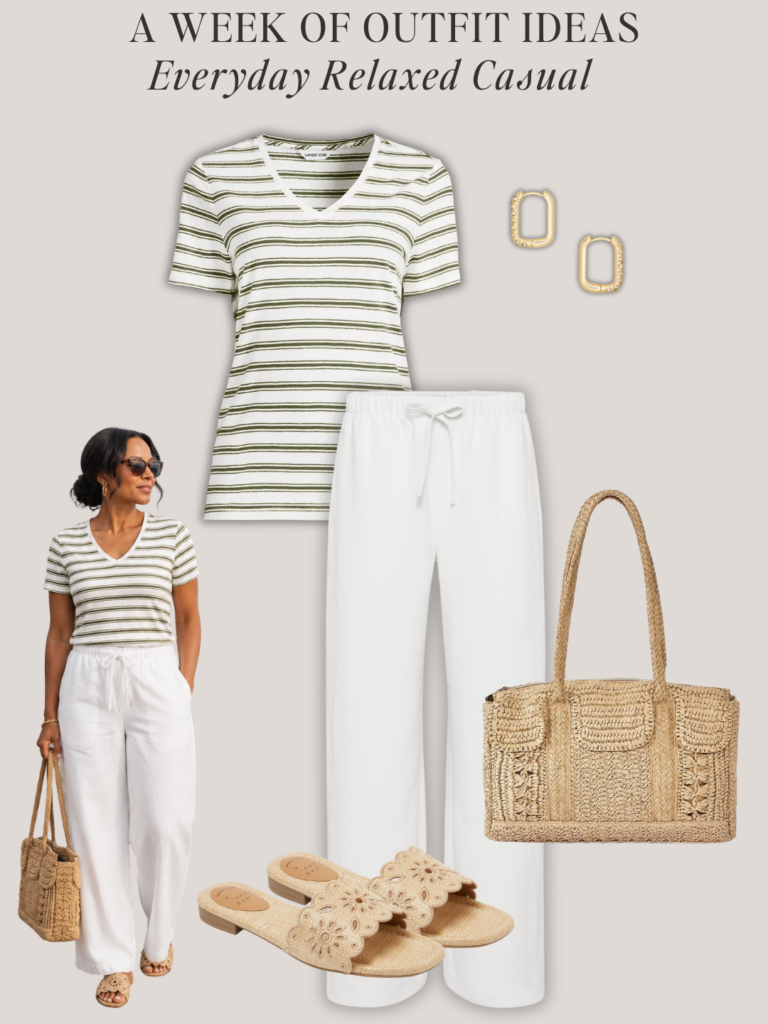 A WEEK OF EVERYDAY RELAXED CASUAL SUMMER OUTFITS - JUNE 2026 - OUTFIT 7