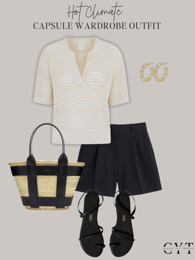 A WEEK OF OUTFITS FROM MY HOT CLIMATE SUMMER 2026 CAPSULE WARDROBE - JUNE 2026 - OUTFIT 2