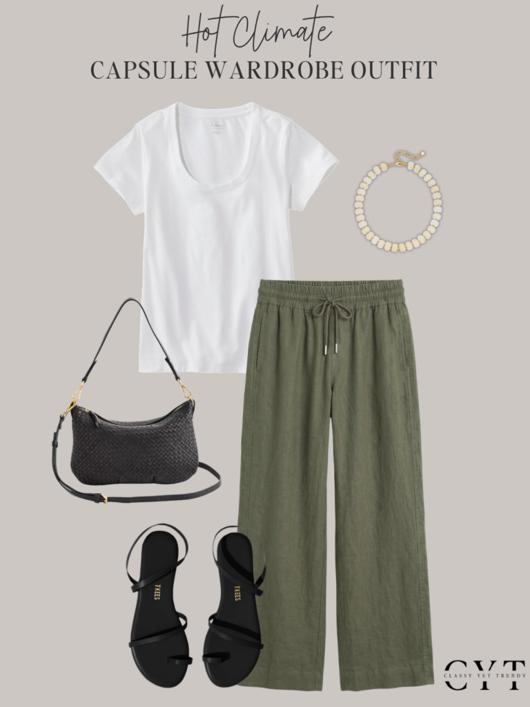 A WEEK OF OUTFITS FROM MY HOT CLIMATE SUMMER 2026 CAPSULE WARDROBE - JUNE 2026 - OUTFIT 6