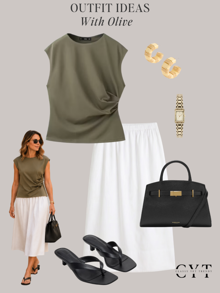 SUMMER OUTFITS WITH OLIVE - JUNE 2026 - OUTFIT 2