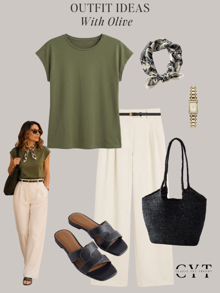 SUMMER OUTFITS WITH OLIVE - JUNE 2026 - OUTFIT 5