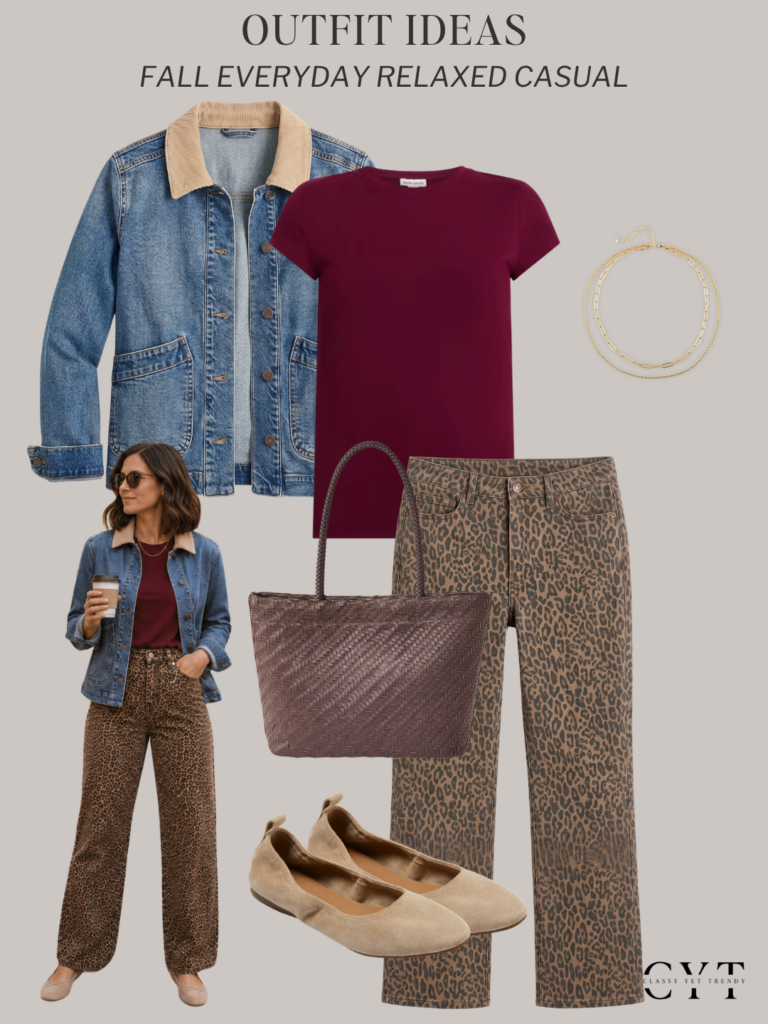 EVERYDAY RELAXED CASUAL OUTFIT IDEAS FALL 2026 - OUTFIT 2